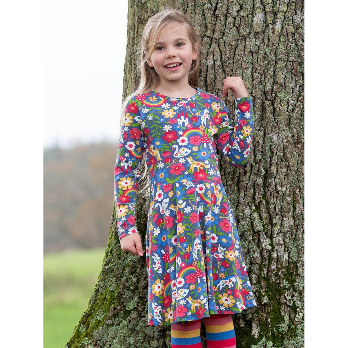 Fairytale Skater Dress - 2 Left Size 2-3 & 8-9 years-Kite-Modern Rascals
