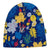 Fall Flowers Double Layer Hat - Blue - 1 Left Size 4-6 years-Duns Sweden-Modern Rascals