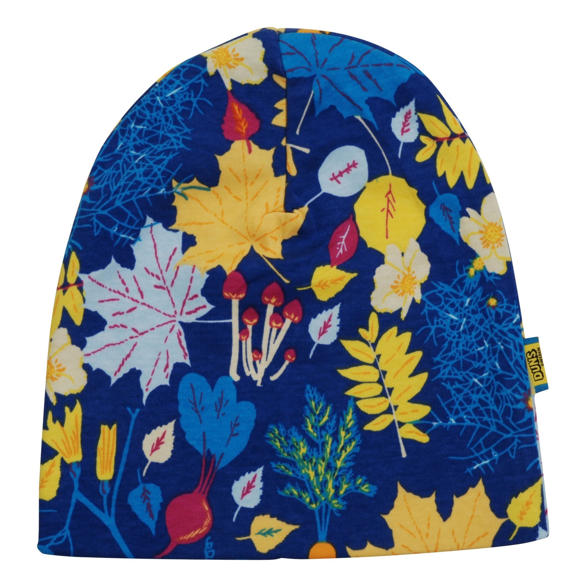 Fall Flowers Double Layer Hat - Blue-Duns Sweden-Modern Rascals