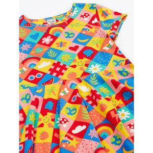 Favourite Things Spring Skater Dress-Frugi-Modern Rascals