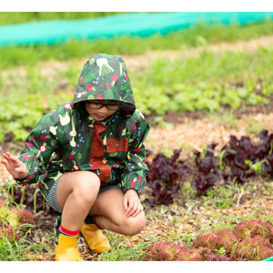 Feast Recycled Waterproof Raincoat-Little Green Radicals-Modern Rascals