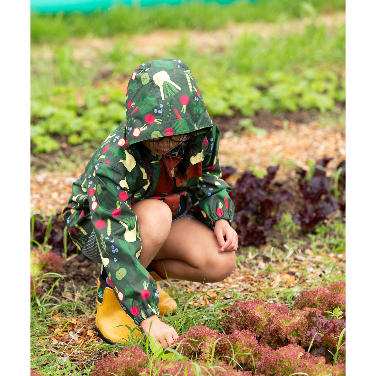 Feast Recycled Waterproof Raincoat-Little Green Radicals-Modern Rascals