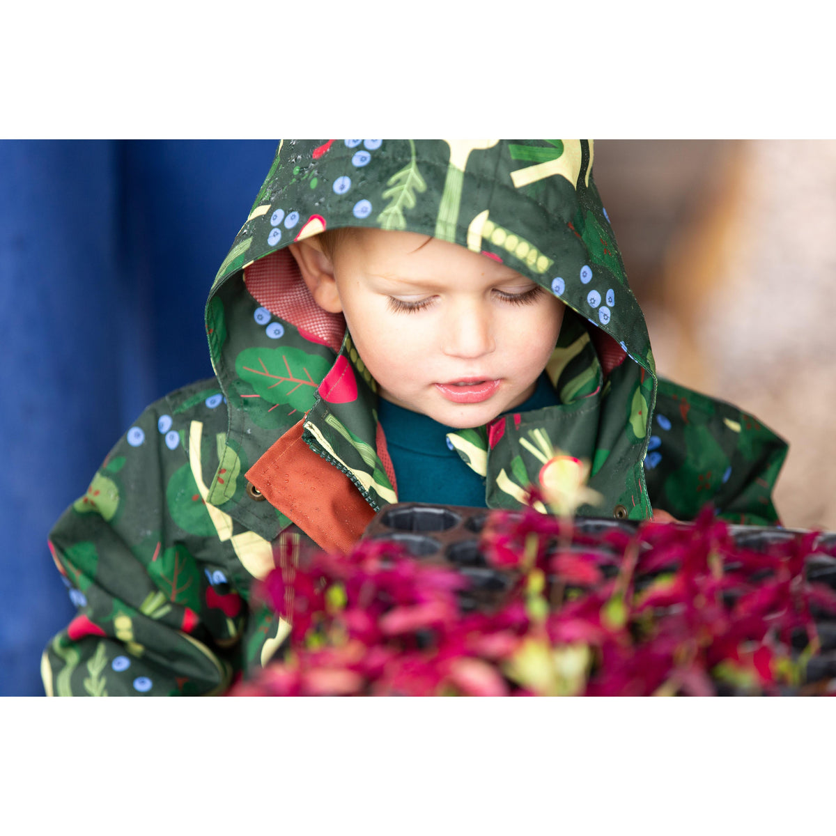 Feast Recycled Waterproof Raincoat-Little Green Radicals-Modern Rascals