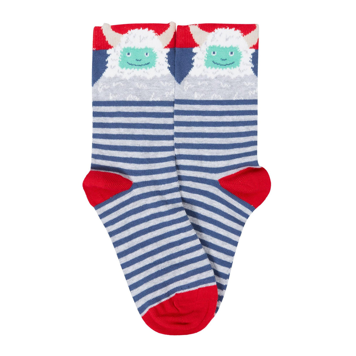 Festive Rock My Socks - 3 Pack - 2 Left Size 2-4 years-Frugi-Modern Rascals
