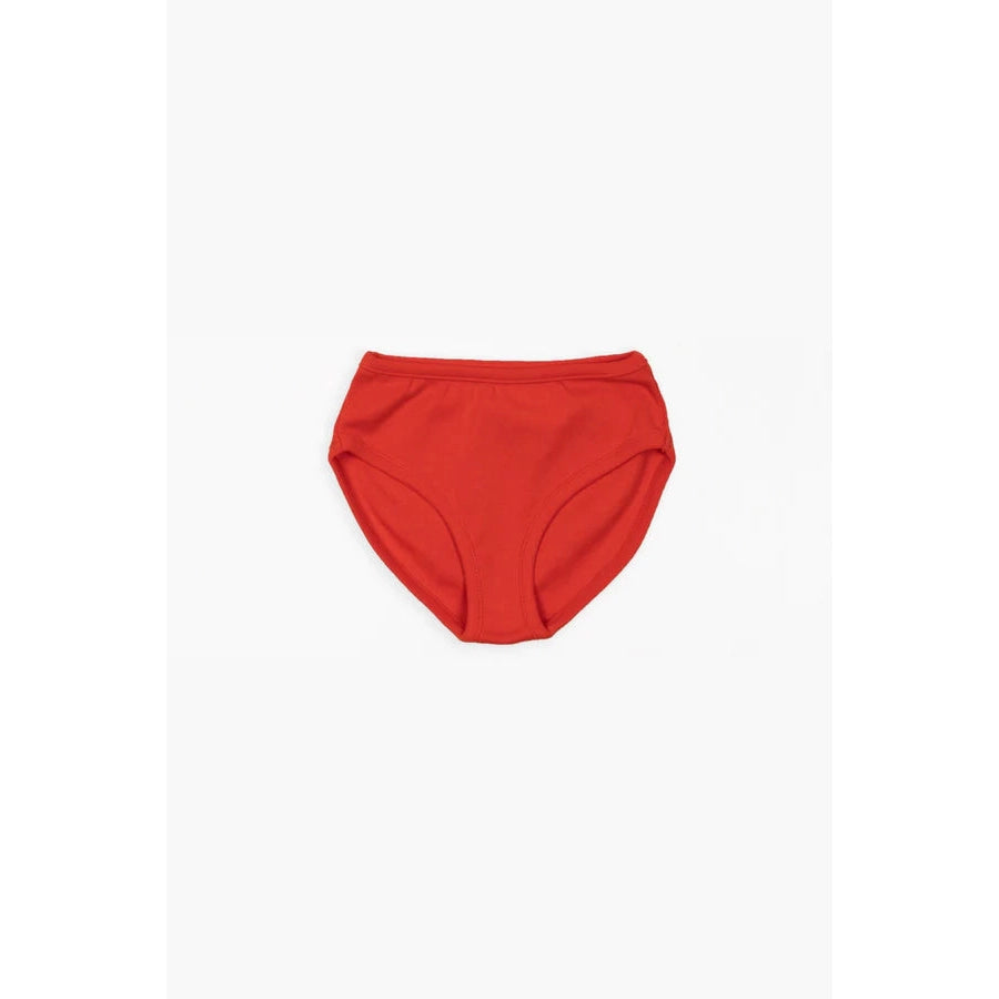 Fire Red Briefs - 1 Left Size 6-8 years-Elementaire Paris-Modern Rascals