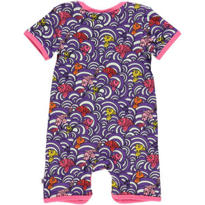 Fish Short Sleeve Suit - Purple Heart-Smafolk-Modern Rascals