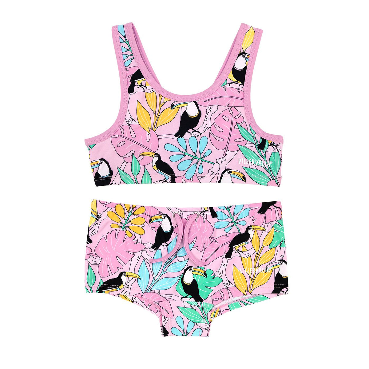 Flamingo Bikini - 1 Left Size 10-12 years-Villervalla-Modern Rascals