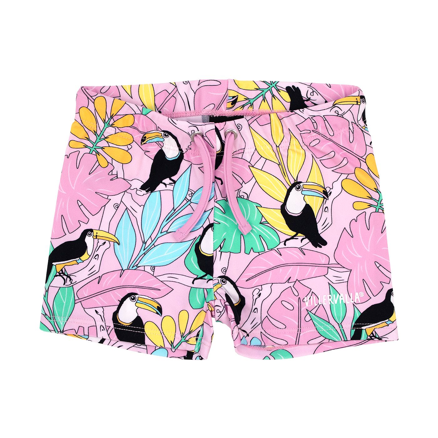 Flamingo Swim Shorts-Villervalla-Modern Rascals