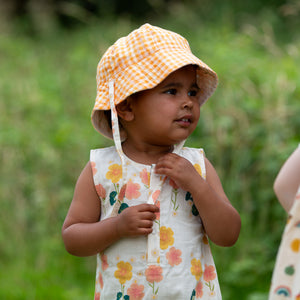Flora Reversible Sunhat - 1 Left Size 3-5 years-Little Green Radicals-Modern Rascals