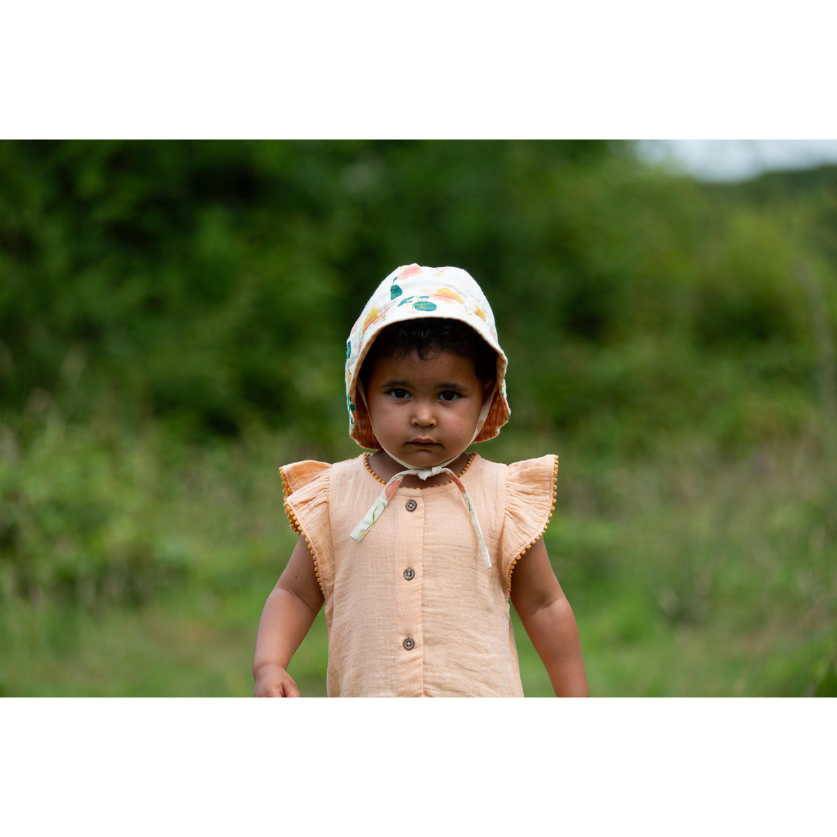 Flora Reversible Sunhat - 1 Left Size 3-5 years-Little Green Radicals-Modern Rascals