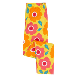 Floral Fields Libby Leggings - 2 Left Size 6-7 & 9-10 years-Frugi-Modern Rascals