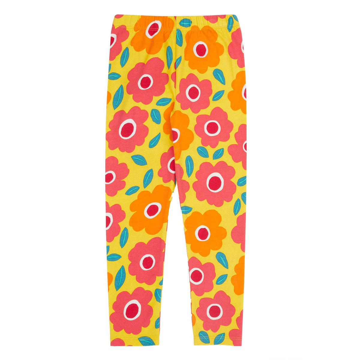 Floral Fields Libby Leggings - 2 Left Size 6-7 & 9-10 years-Frugi-Modern Rascals