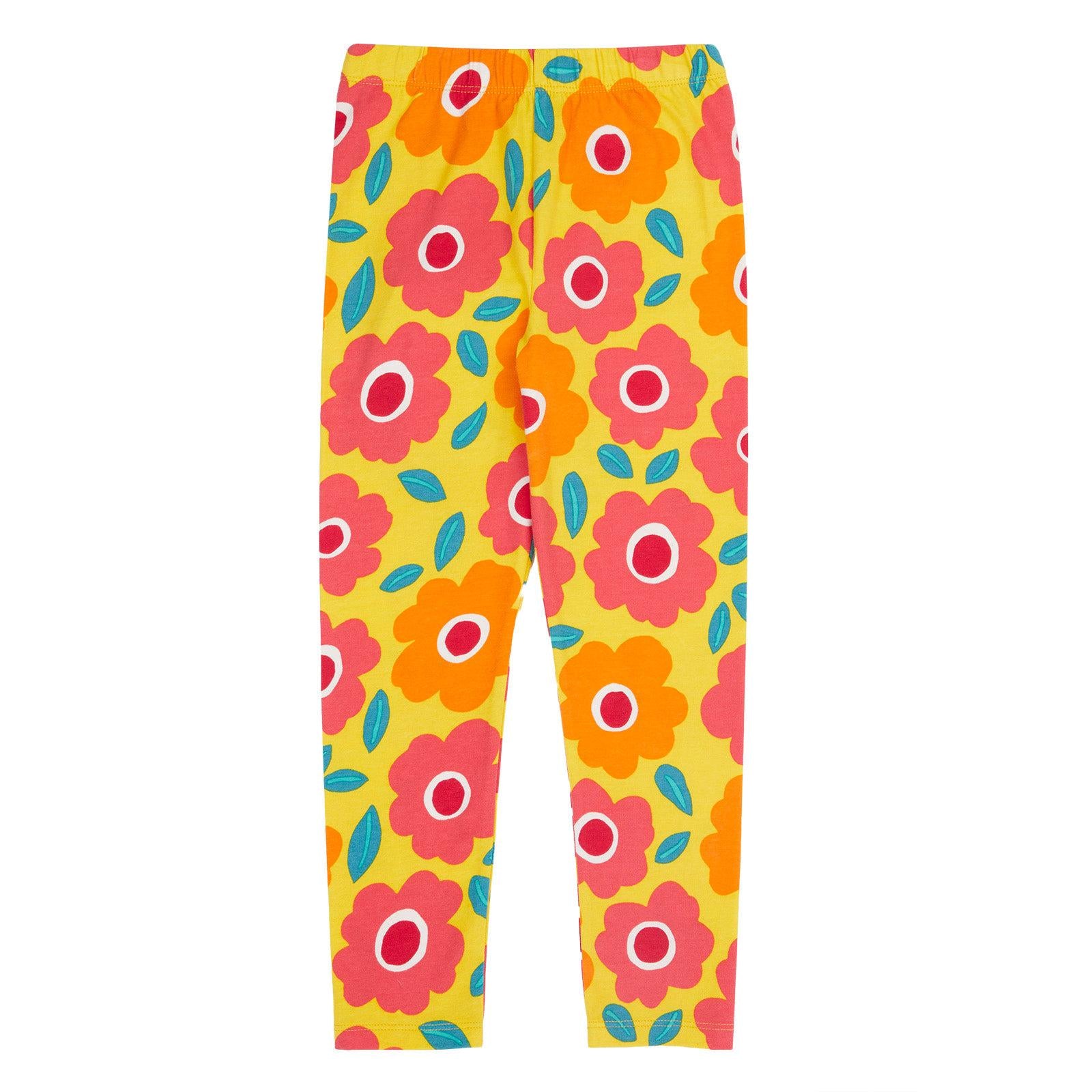 Floral Fields Libby Leggings-Frugi-Modern Rascals