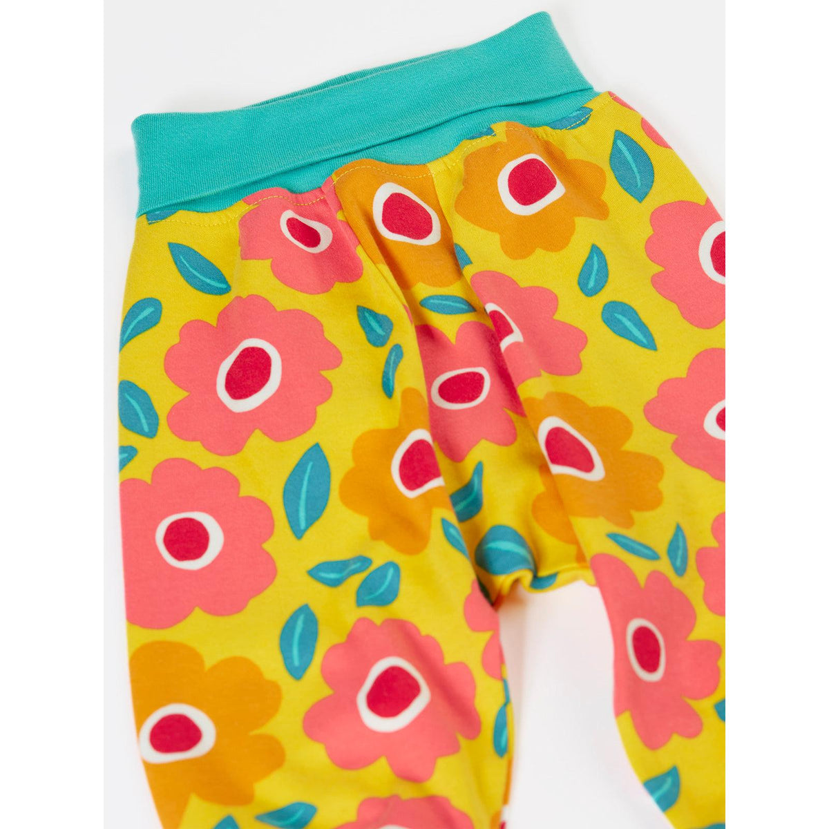 Floral Fields Parsnip Pants - 1 Left Size 3-4 years-Frugi-Modern Rascals