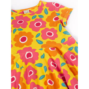 Floral Fields Spring Skater Dress-Frugi-Modern Rascals