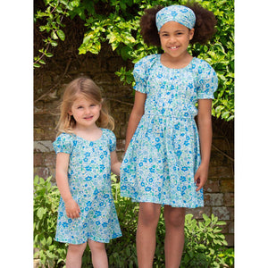 Floralia Short Sleeve Twirly Dress - 1 Left Size 2-3 years-Kite-Modern Rascals