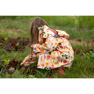 Flower Meadow Recycled Waterproof Raincoat-Little Green Radicals-Modern Rascals