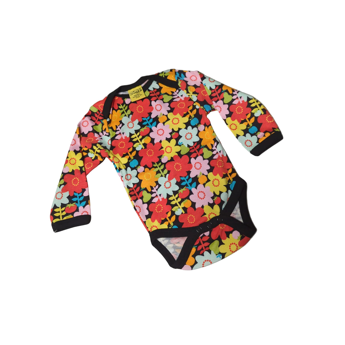 Flower Pot Long Sleeve Onesie-Duns Sweden-Modern Rascals
