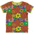 Flowers Short Sleeve T-Shirt - Purple Heart - 2 Left Size 9-10 & 11-12 years-Smafolk-Modern Rascals