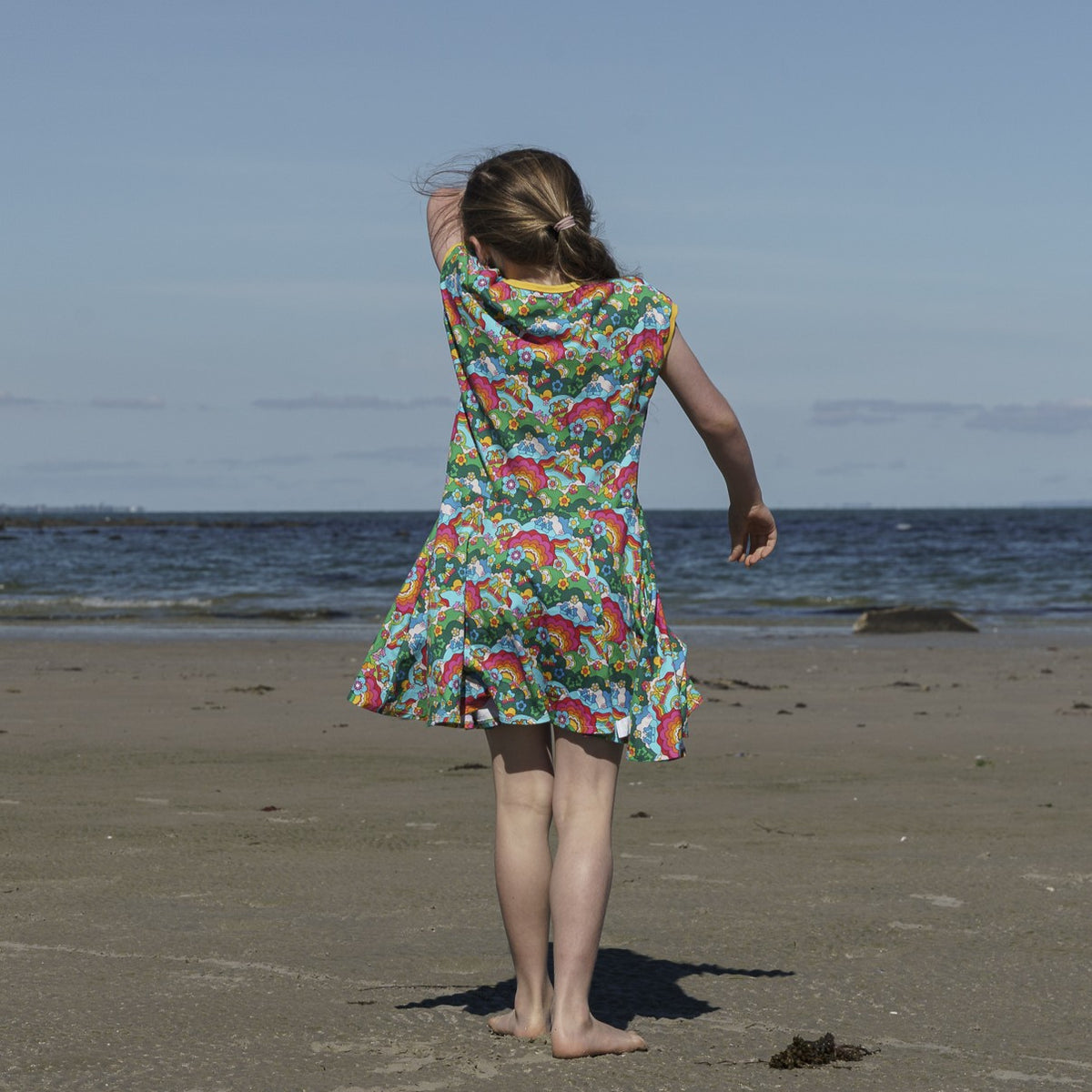 Flutterby Short Sleeve Dress-Uddevalla Barn-Modern Rascals