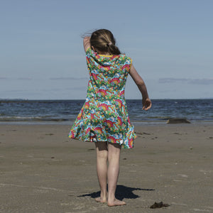 Flutterby Short Sleeve Dress-Uddevalla Barn-Modern Rascals