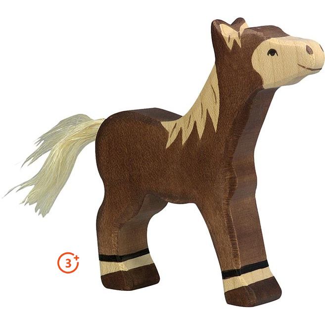 Foal - Standing and Dark Brown-Holztiger-Modern Rascals