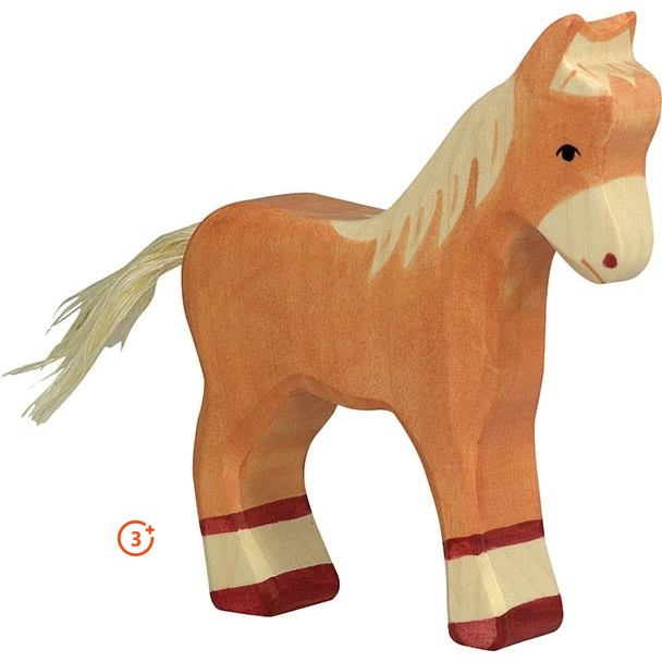 Foal - Standing and Light Brown-Holztiger-Modern Rascals