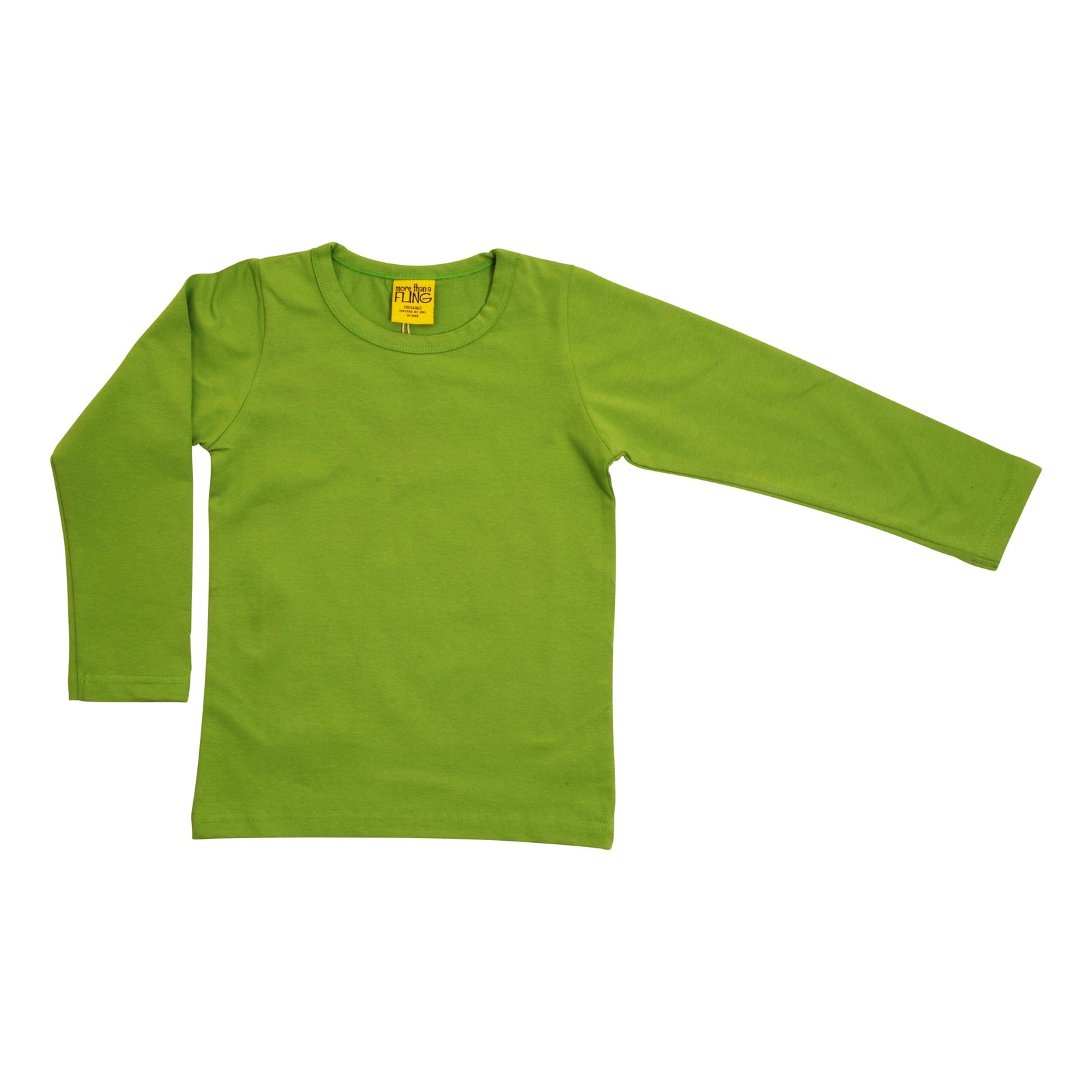 Foliage Green Long Sleeve Shirt - 1 Left Size 8-10 years-More Than A Fling-Modern Rascals