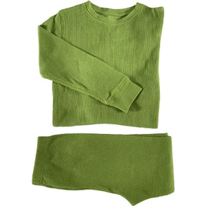 Foliage Green Waffle Set