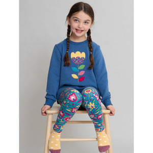 Folksy Bloom Leggings-Kite-Modern Rascals