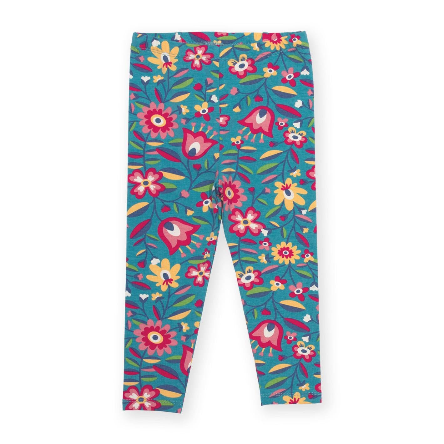 Folksy Bloom Leggings-Kite-Modern Rascals