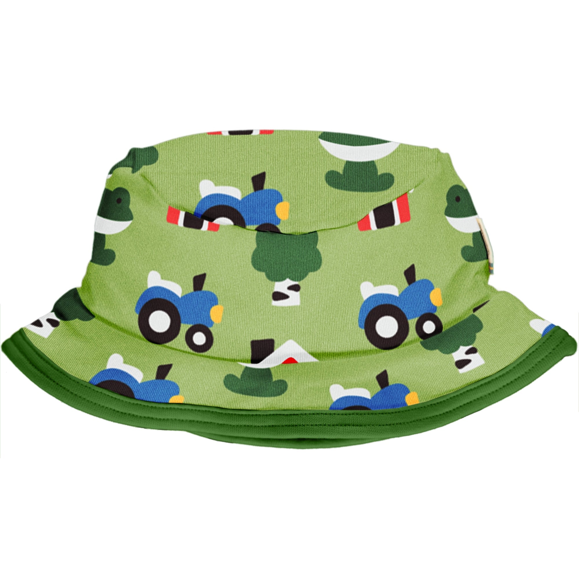 Forest Farm Sun Hat - 1 Left Size 9-12 years-Maxomorra-Modern Rascals