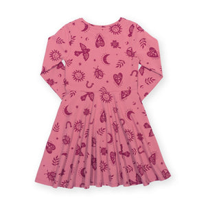 Fortune Long Sleeve Skater Dress-Kite-Modern Rascals