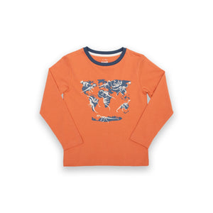 Fossil Finder Long Sleeve Shirt - 1 Left Size 2-3 years-Kite-Modern Rascals