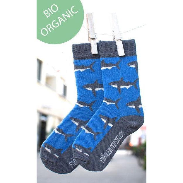 Fraulein Prusselise Shark Adult Socks - Size 39-42-Warehouse Find-Modern Rascals