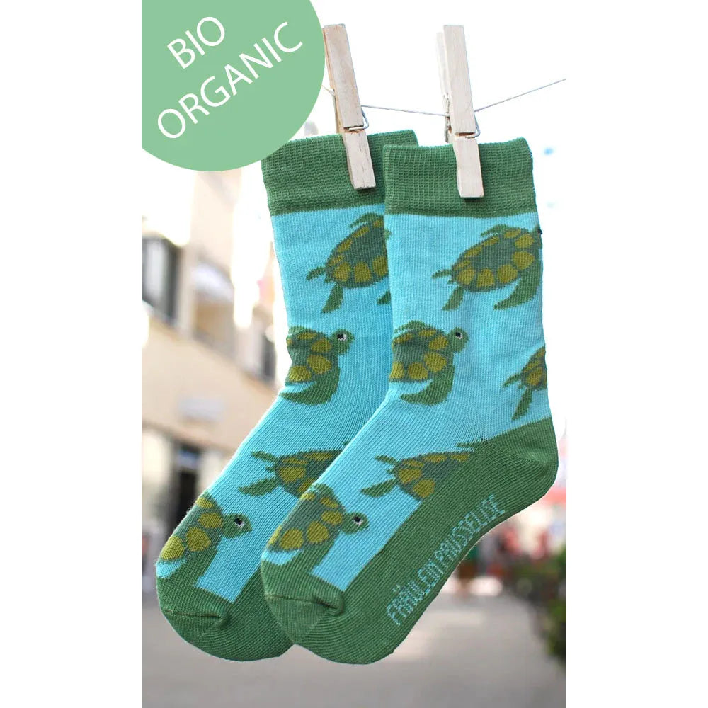 Fraulein Prusselise Turtle Adult Socks - Size 39-42-Warehouse Find-Modern Rascals