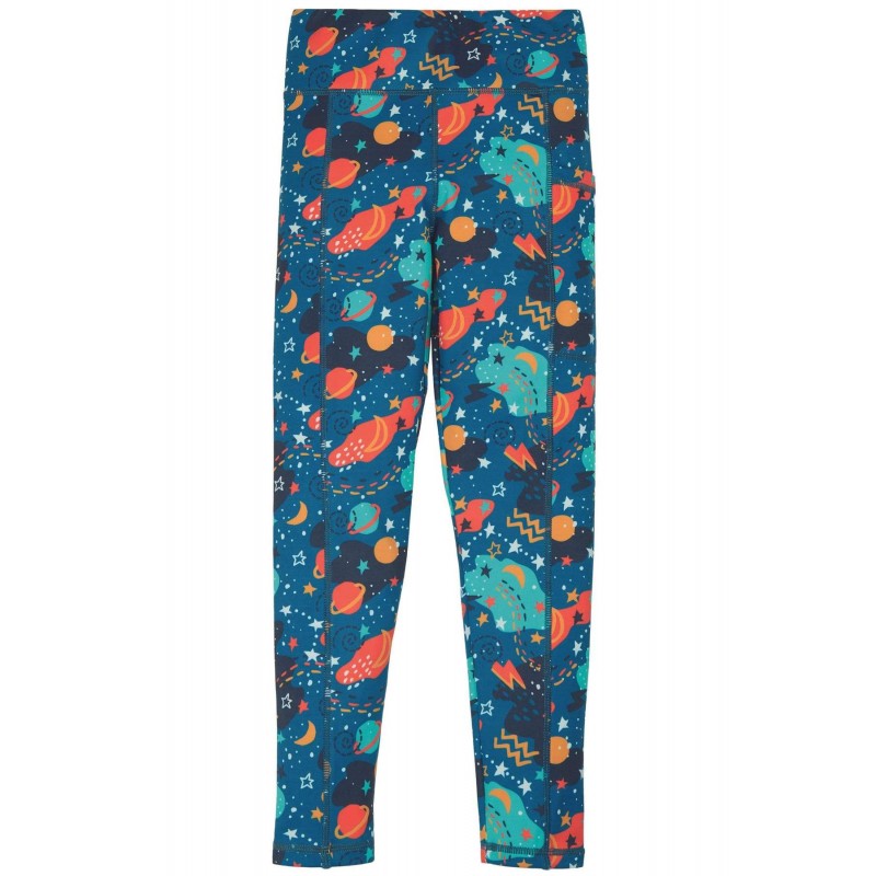 Frugi Cosmos Leggings in Interstellar - 3-4 Years (104cm)-Warehouse Find-Modern Rascals