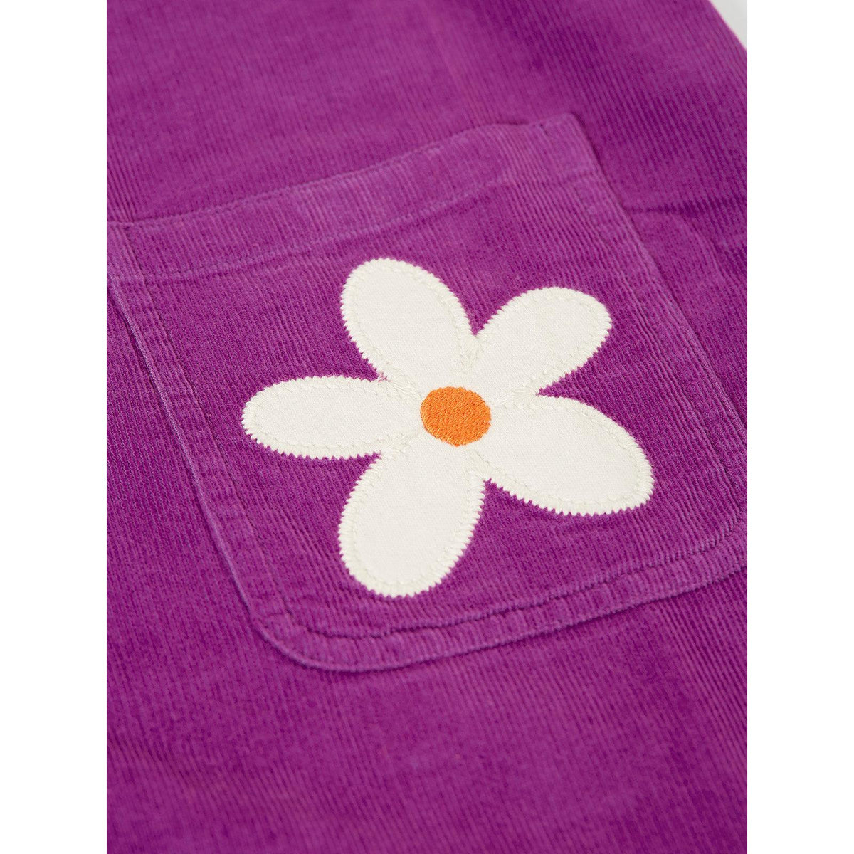 Frugi Damson/Happy Becky Cord Pinafore Dress - Size 8-9 Years (134cm)-Warehouse Find-Modern Rascals