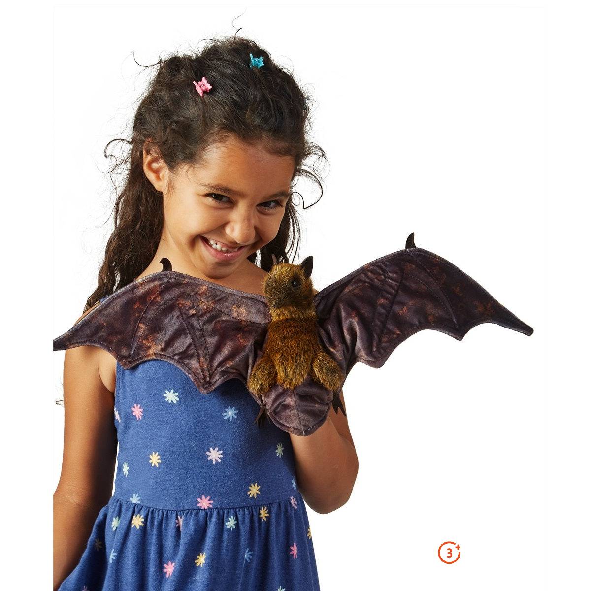 Fruit Bat Hand Puppet-Folkmanis Puppets-Modern Rascals