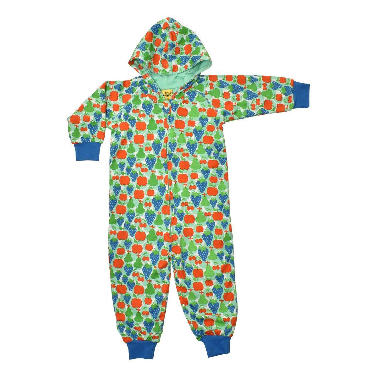 Fruits - Beach Glass Hooded Lined Suit - 2 Left Size 10-12 years-Duns Sweden-Modern Rascals