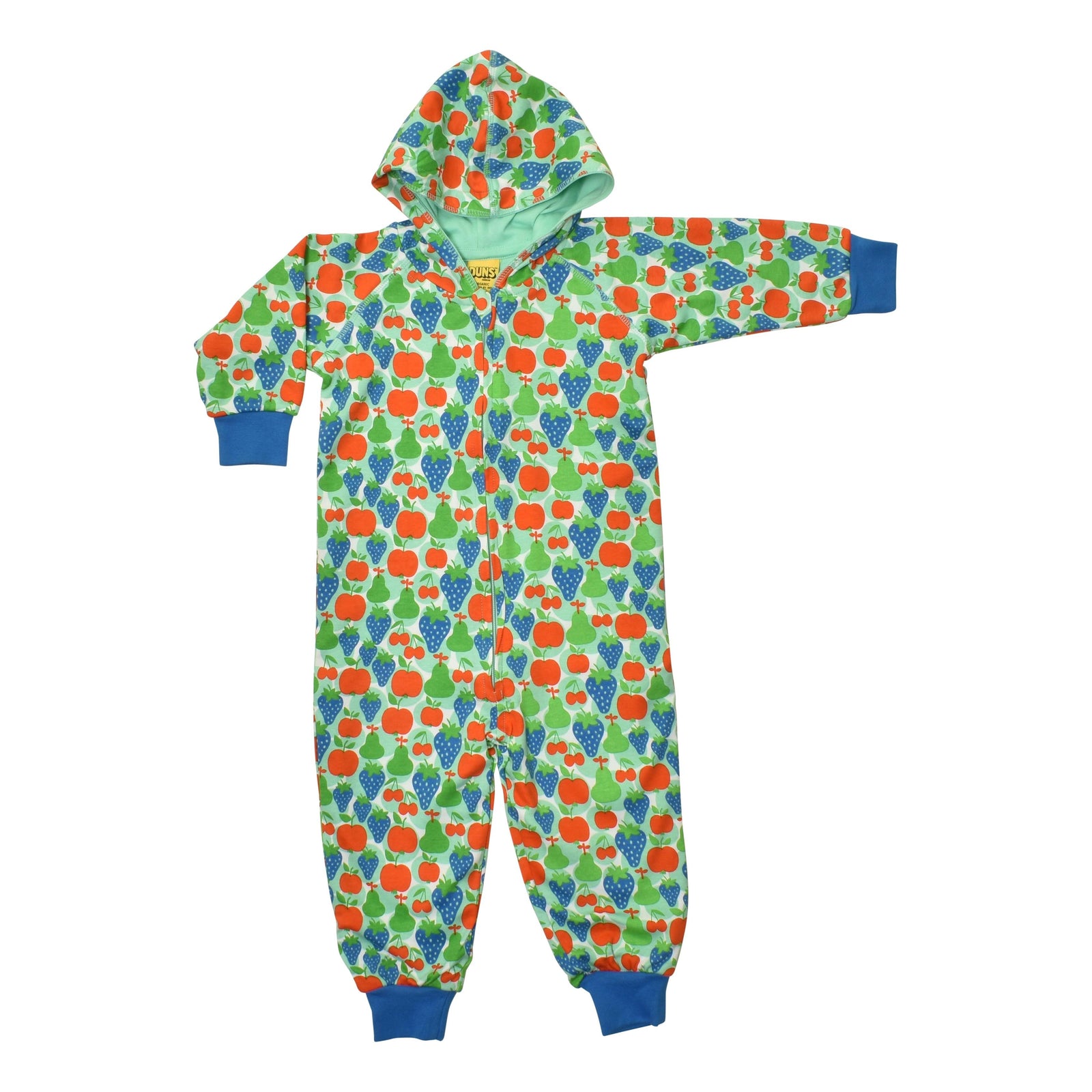 Fruits - Beach Glass Hooded Lined Suit - 2 Left Size 10-12 years-Duns Sweden-Modern Rascals