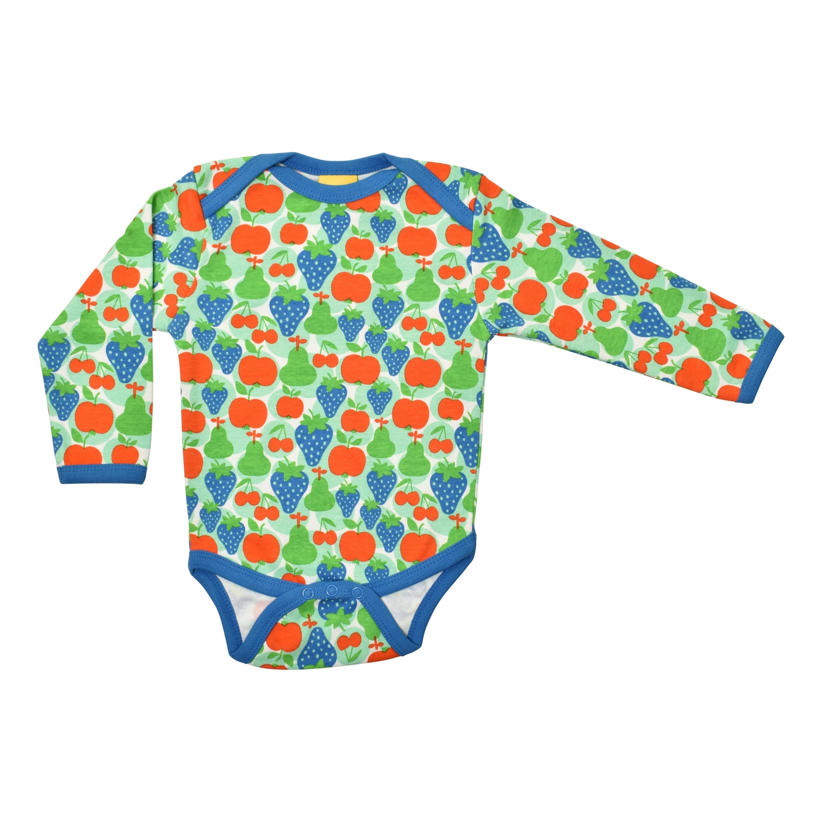 Fruits - Beach Glass Long Sleeve Onesie - 1 Left Size 6-9 months-Duns Sweden-Modern Rascals