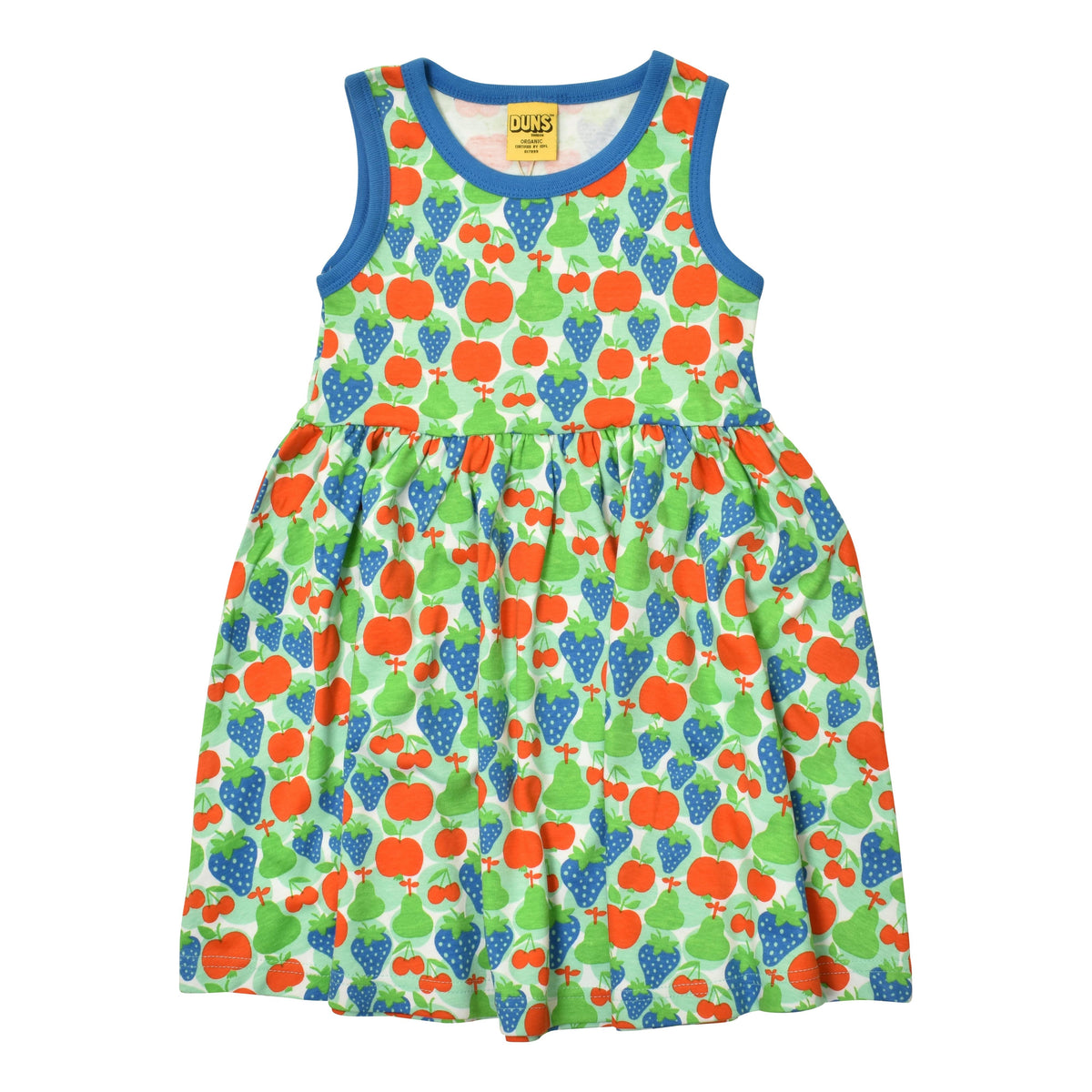 Fruits - Beach Glass Sleeveless Dress With Gathered Skirt-Duns Sweden-Modern Rascals