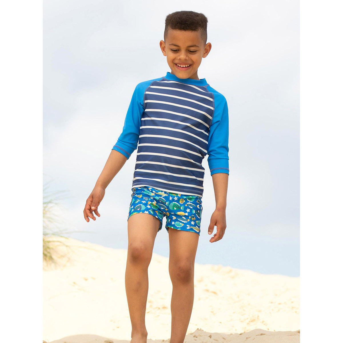 Funky Fish Swim Trunks - 1 Left Size 11-13 years-Kite-Modern Rascals