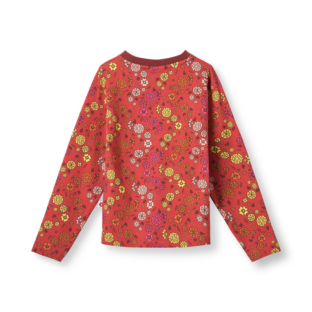 Gala Long Sleeve Blouse With Flowers-Smafolk-Modern Rascals