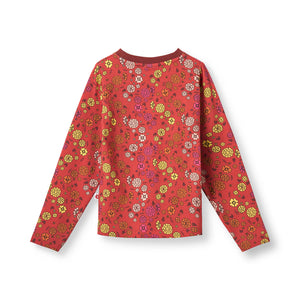 Gala Long Sleeve Blouse With Flowers-Smafolk-Modern Rascals