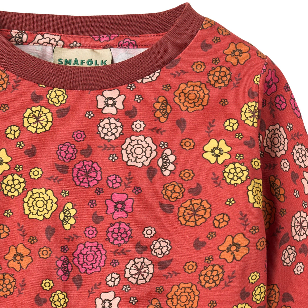 Gala Long Sleeve Blouse With Flowers-Smafolk-Modern Rascals