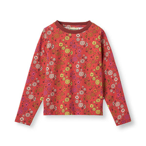 Gala Long Sleeve Blouse With Flowers-Smafolk-Modern Rascals