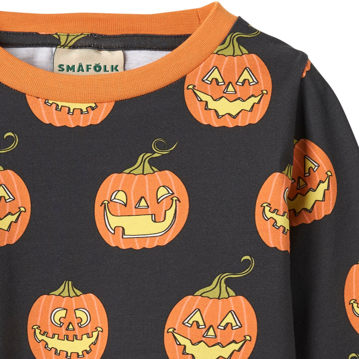 Gala Long Sleeve Blouse With Pumpkins-Smafolk-Modern Rascals