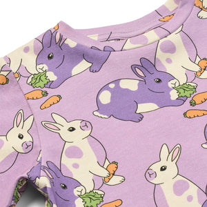 Gala T-Shirt With Rabbits-Smafolk-Modern Rascals